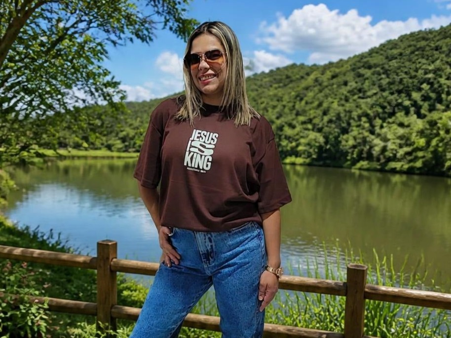 Camisas cristã  oversized 