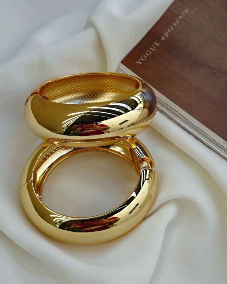 Bracelete Oval Dourado