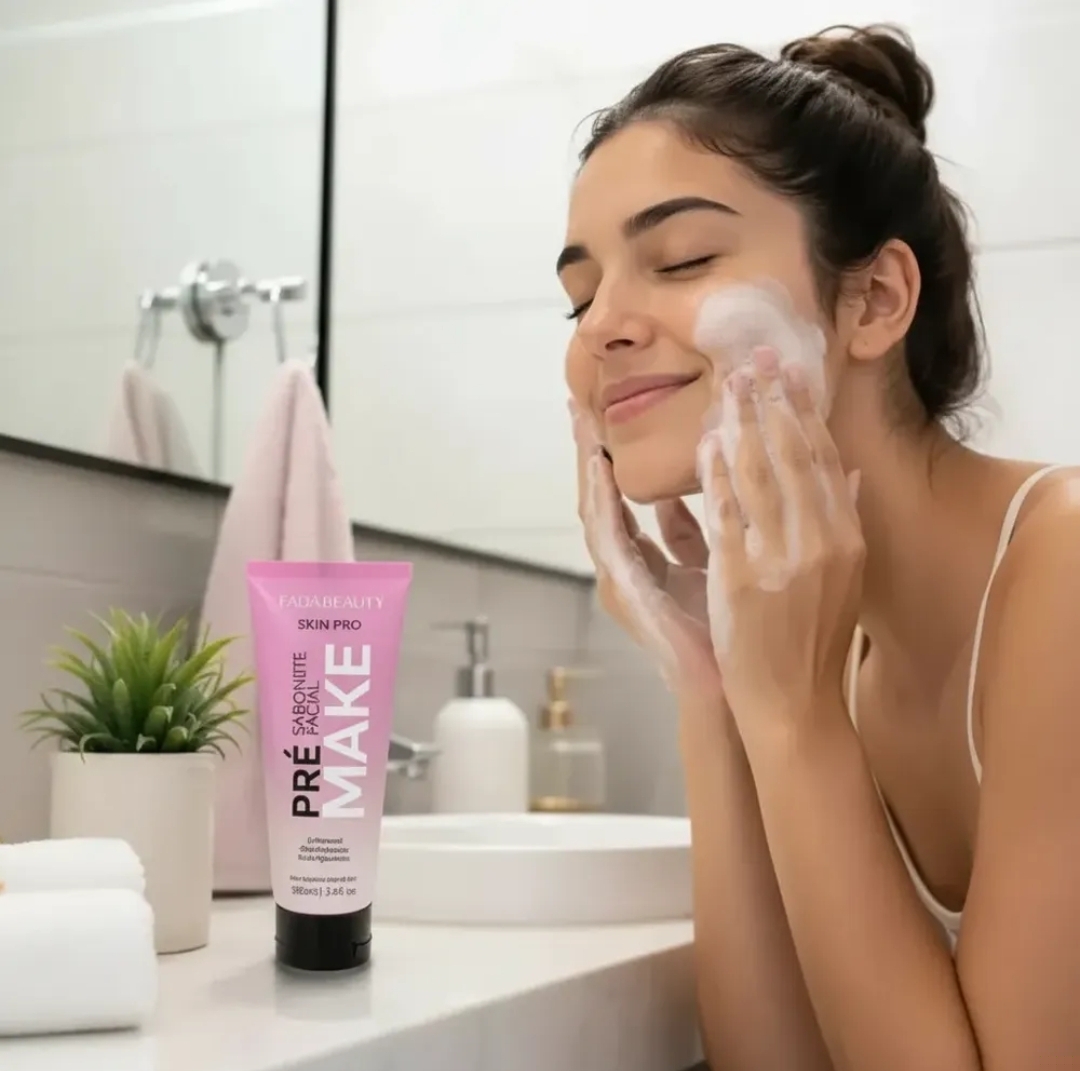 Sabonete facial pré-make Lady Beauty 100 ml