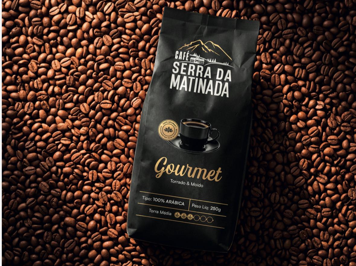 Café Torrado em Grãos Gourmet 250 gramas.