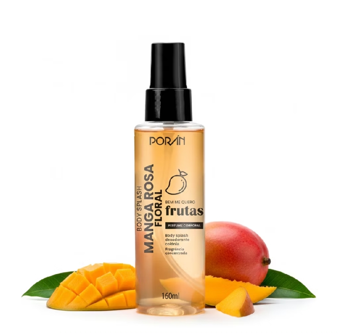Body splash manga rosa Poran 160 ml