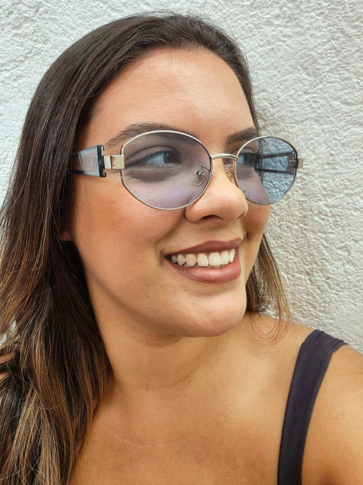 Óculos de sol feminino Lux Metal