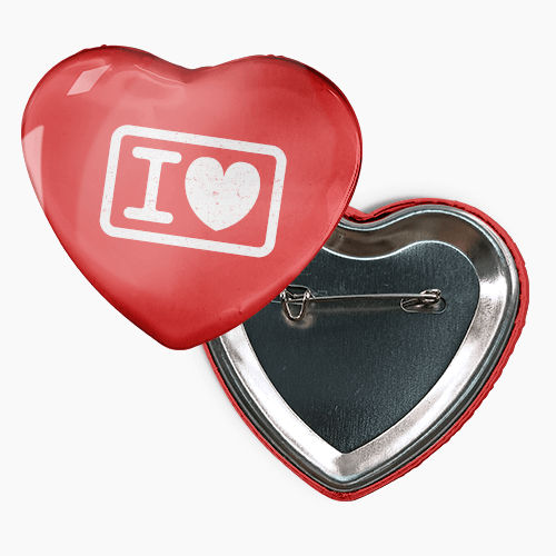 Bottons personalizados em diversos formatos