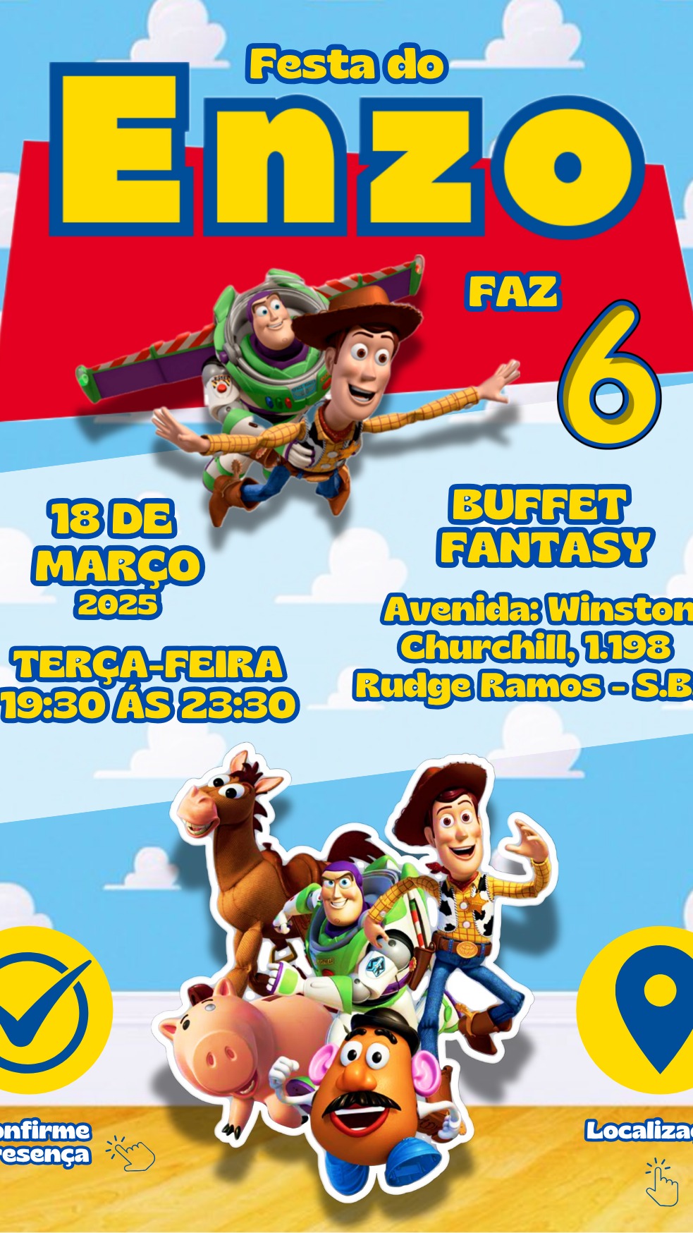 Convite Digital Personalizado