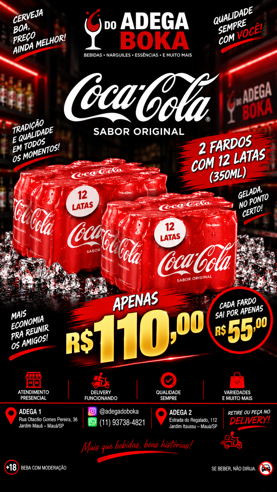 Refrigerante Coca-Cola sabor original lata 350 ml com 24 unidades