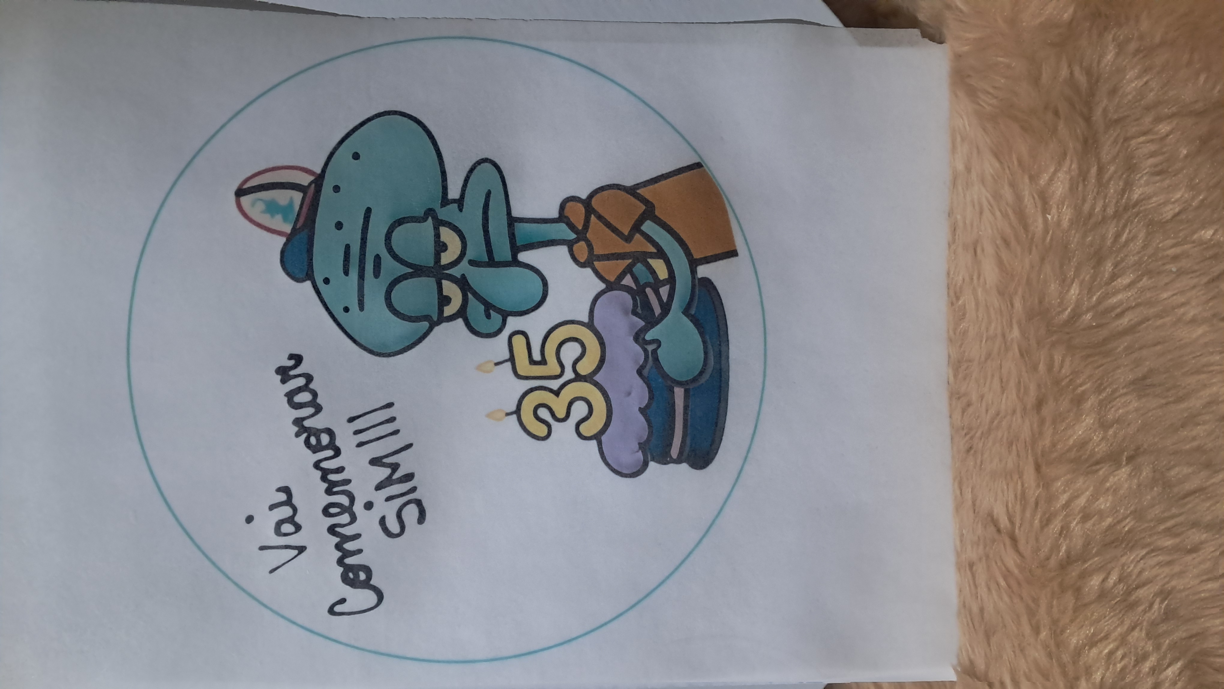 Papel de arroz personalizado para bolos e doces