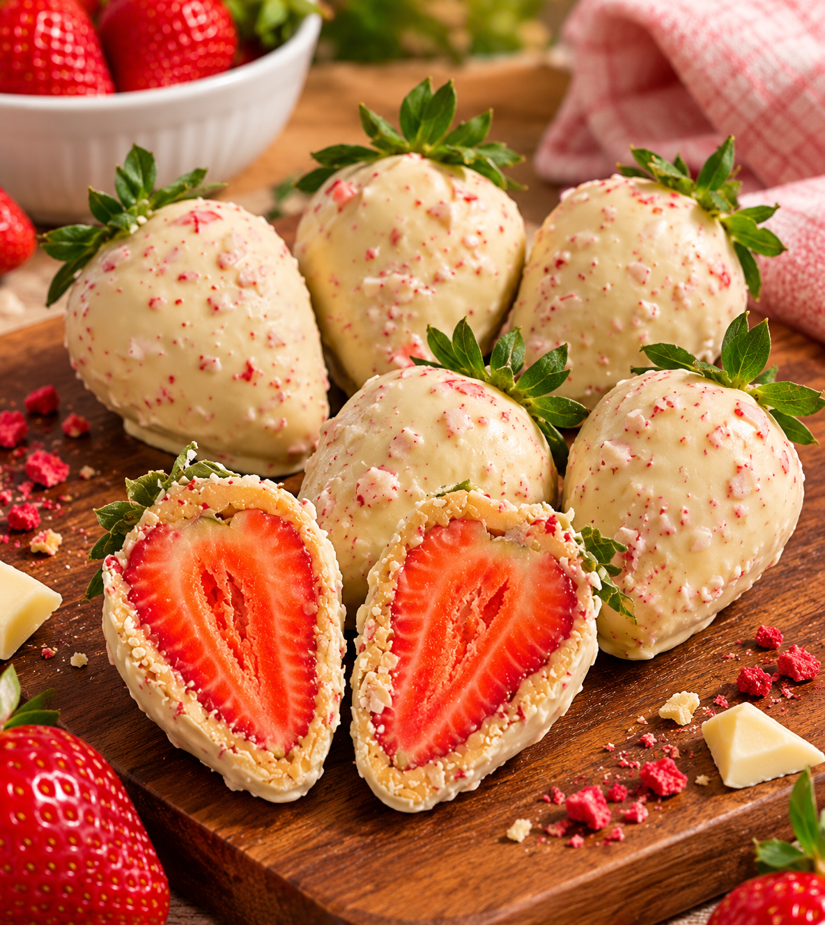 Morango Cravejado