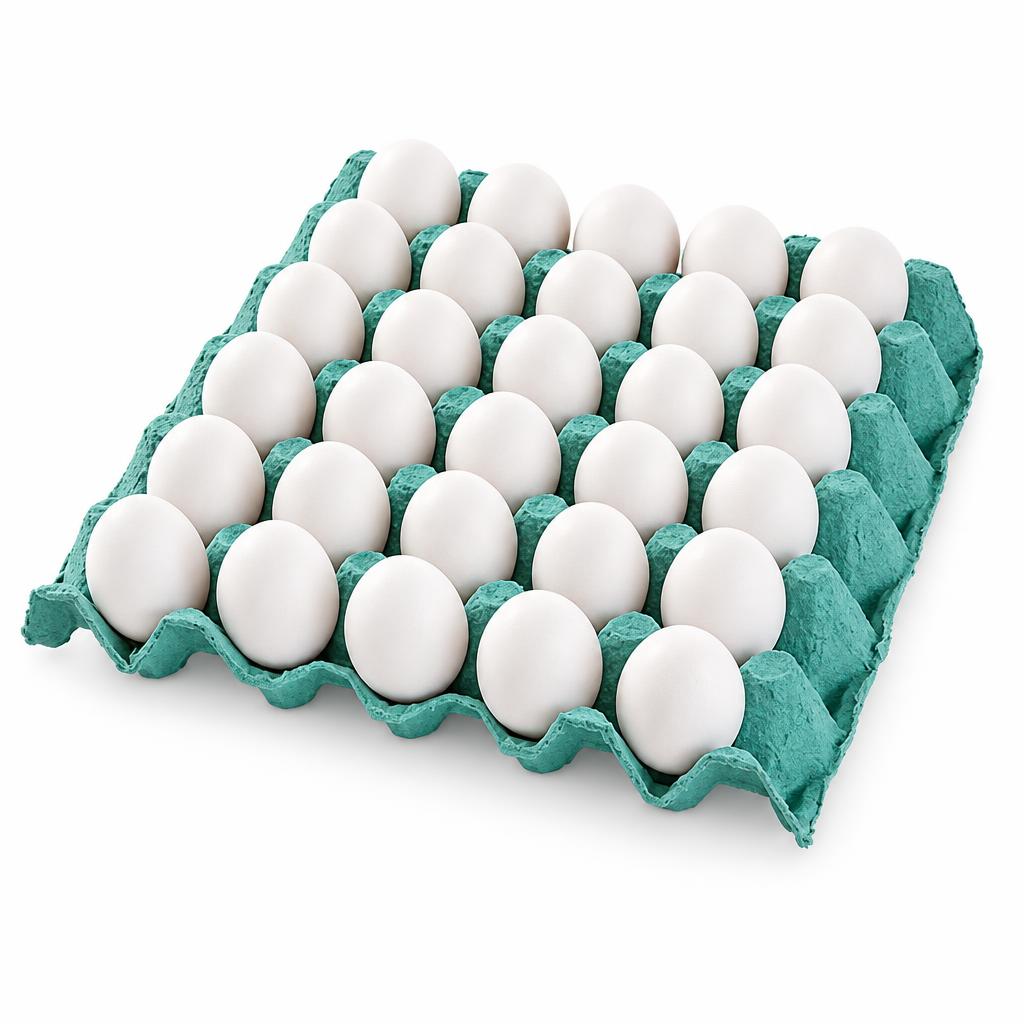 Ovos tipo extra Clara e Gema com 360 unidades