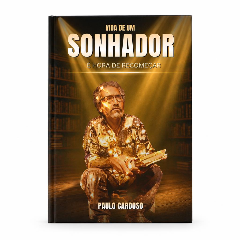 Livro Vida de um Sonhador, de Paulo Cardoso